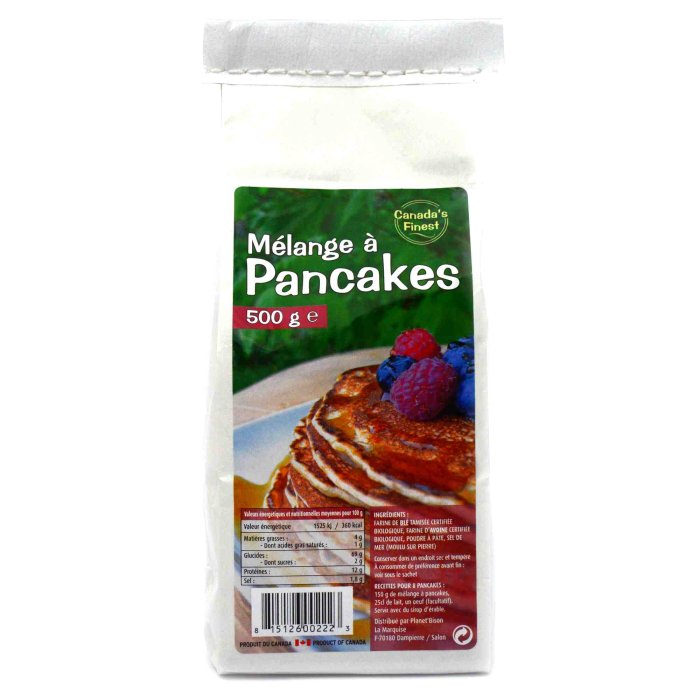 Préparation pancakes