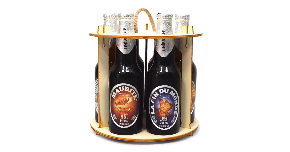 Coffret 6 bières Unibroue - Cadeau bières anniversaire - Cadeau