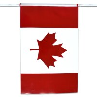 Banderole drapeau du Canada 10 m