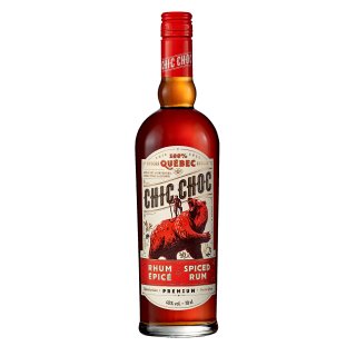 Chic choc - Boisson spiritueuse à base de rhum et d'épices
