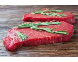 Steaks de bison dans la tranche 2 x 200 g environ (400 g minimum)