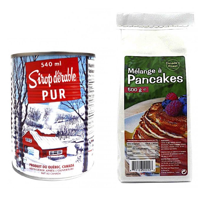 Duo Métal 540 ml - Pancakes 500 g