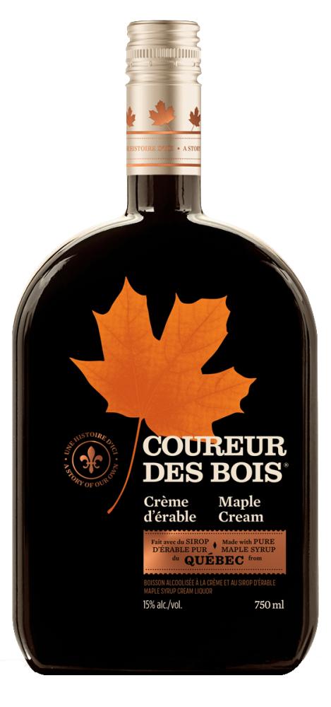 Crème de whisky d'érable Canadien - Coureur des Bois - Kanata