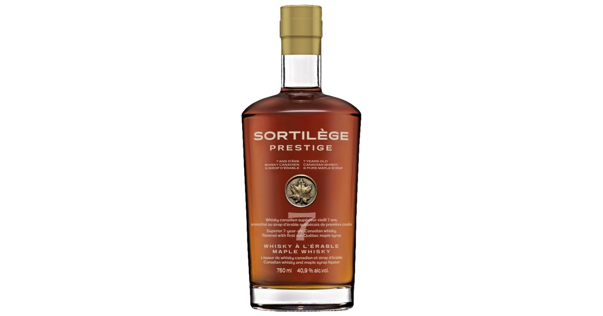 Lot 4 Sortilège Original Whisky au Sirop D'Erable du Canada - Kanata