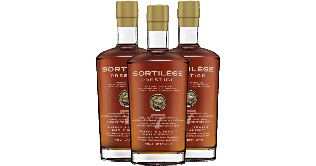 Whisky Sortilège Original au sirop d'érable