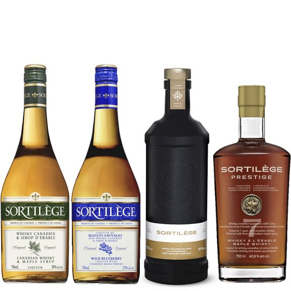 Assortiment De 4 Liqueurs De Whisky Canadien Au Sirop D rable PLANET Assortiment De 4 Liqueurs De Whisky Canadien Au Sirop D rable PLANET
