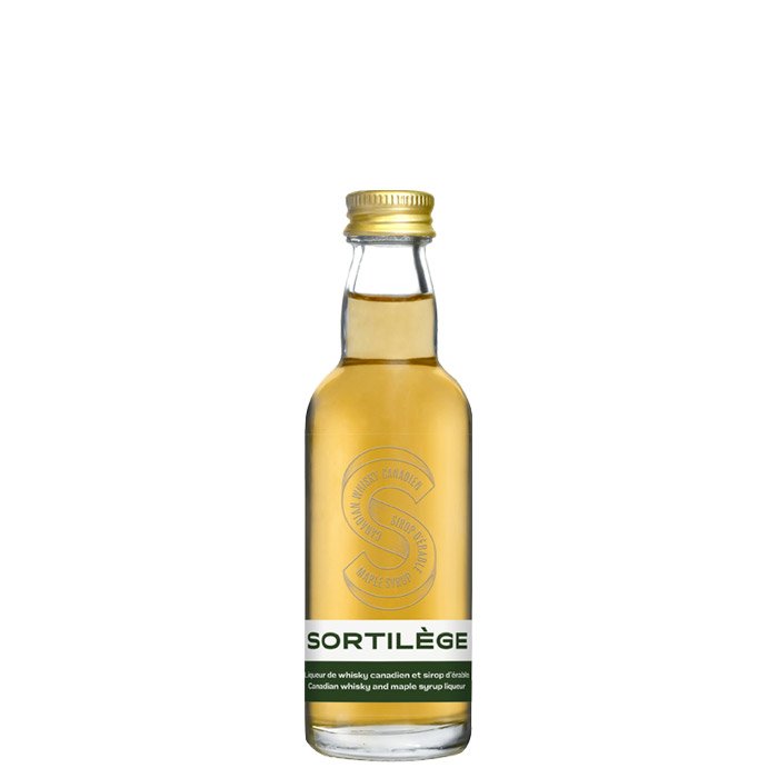 Mignonnette de whisky canadien au sirop d'érable - Sortilège