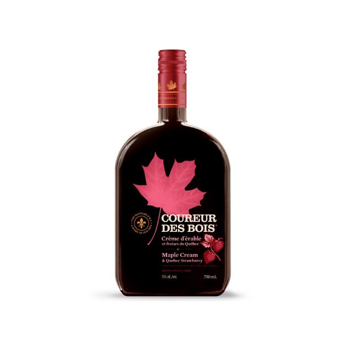 Crème d’Erable et Fraises du Canada - Coureur des Bois