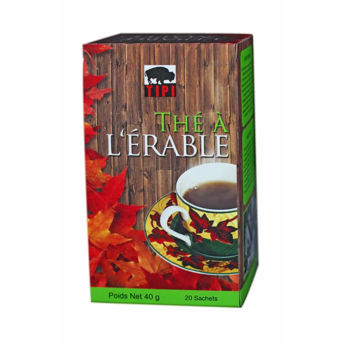 Thé à l'érable - Tipi - BOITE ABIMEE / ECRASEE
