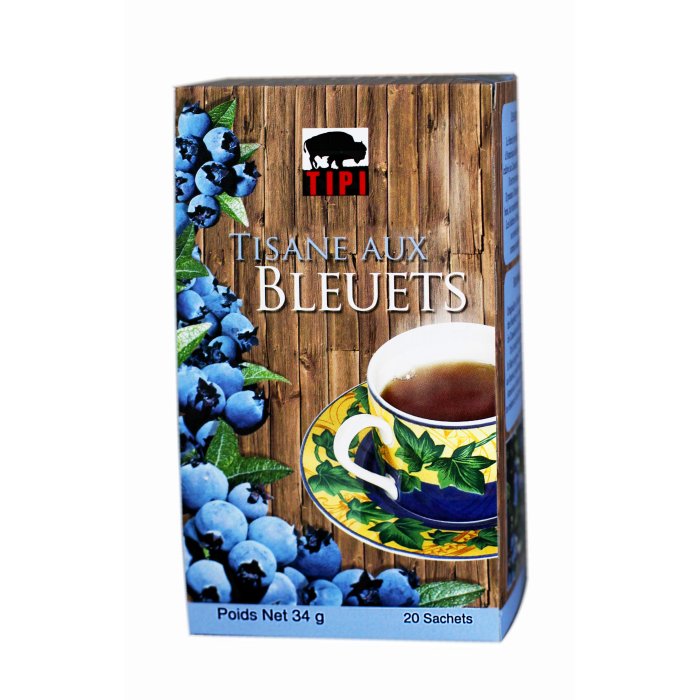 Tisane aux bleuets - Tipi - BOITE ABIMEE / ECRASEE