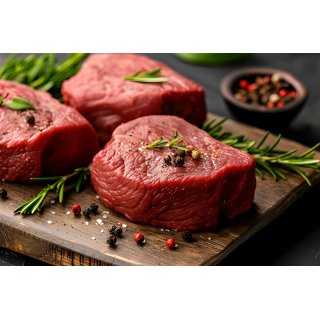 Filet de bison en tournedos 2 x 200 g environ (400 g minimum)