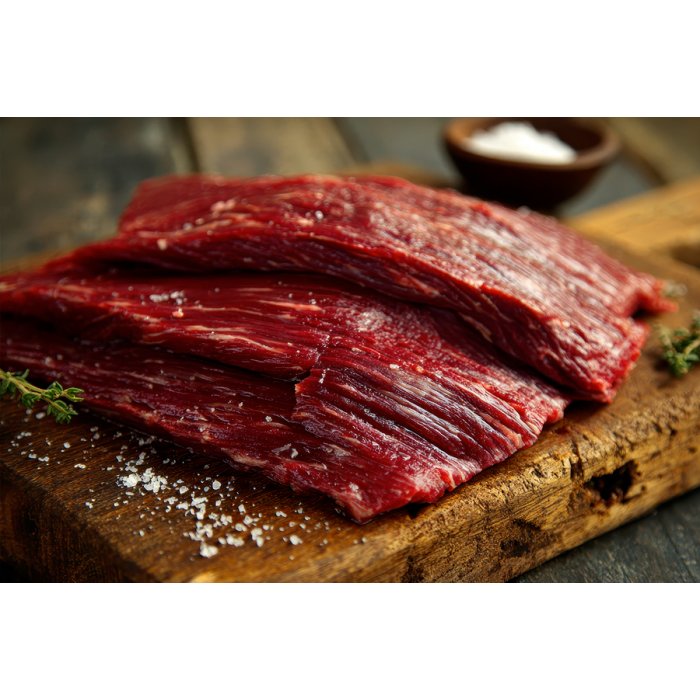 Bavette d'aloyau de bison 2 x 200 g environ (400 g minimum)