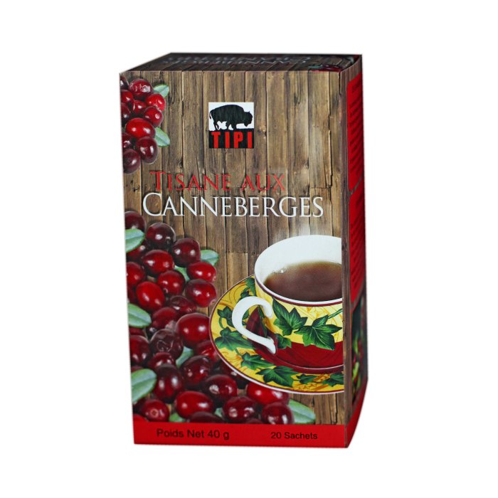 Tisane aux canneberges - Tipi