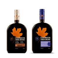 Assortiment 4 whiskies et crèmes Coureur des Bois