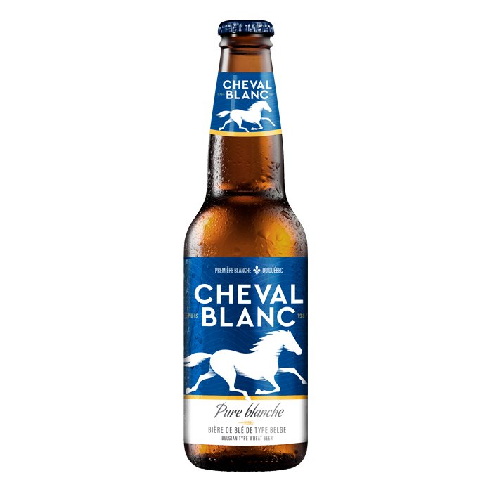 Bière blanche "Cheval Blanc"