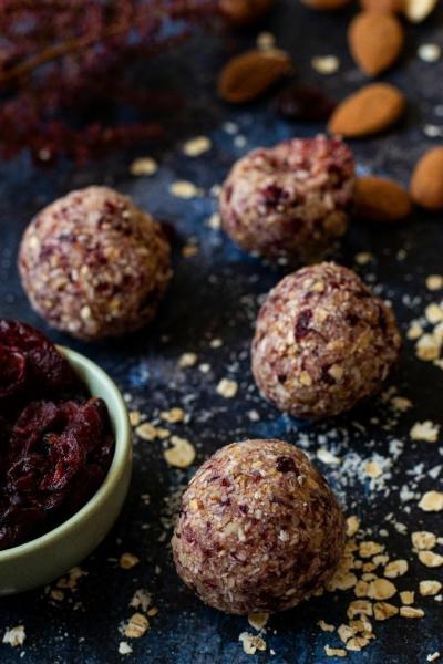 Energy Balls aux cranberries